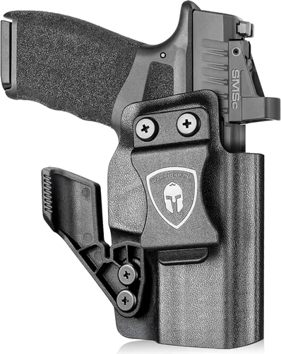 Miniatura 22 de Funda WARRIOLAND IWB de Kydex con corte óptico y garra, ajuste selecto para Glock 17/19/ 19X/ 43X/ 26/MOS, P365/P365X/ P365XL/ P320, Hellcat