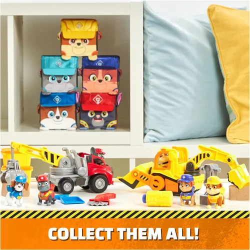 Miniatura 7 de Rubble & Crew, Wheeler's - Juguete de camión volquete con piezas móviles y una figura de acción coleccionable, juguetes para niños a partir de 3
