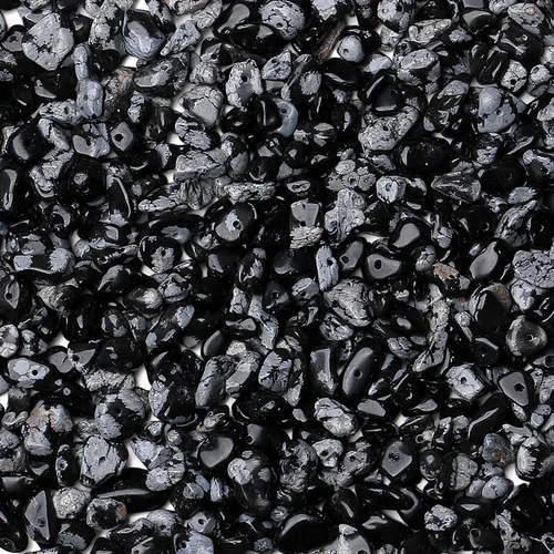 Miniatura 18 de ZHIYUXI 400 cuentas para hacer joyas, cuentas multicolor de 0.197-0.315 in, piedras preciosas de piedra natural, cuentas sueltas irregulares a