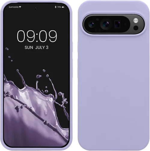 Miniatura 225 de kwmobile Funda Compatible con Google Pixel 6 Pro - Funda de Teléfono de Silicona TPU con Acabado Suave - Azul Caribe