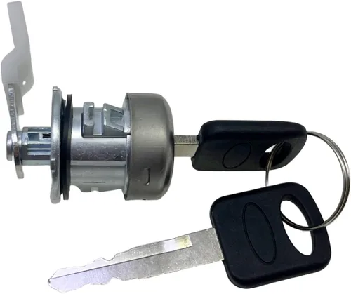 Miniatura 7 de Cilindro de cerradura de puerta y juego de llaves 7C3Z1521990A Compatible con F-150 1996-1909 F-250 1997-1909 F-350 Explorer Expedition Navigator