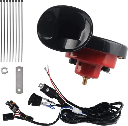 Miniatura 8 de Kit de bocina fuerte para UTV, kit de bocina RZR con interruptor basculante de 12V para Polaris RZR Ranger, PRO XP, Can Am, hasta 2021