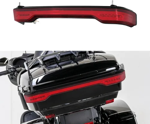 Miniatura 11 de TCT-MOTORPARTS Luces traseras LED de freno LED King para Harley Touring 2014-2025 Electra Glide Ultra Limited Road King Glide Street