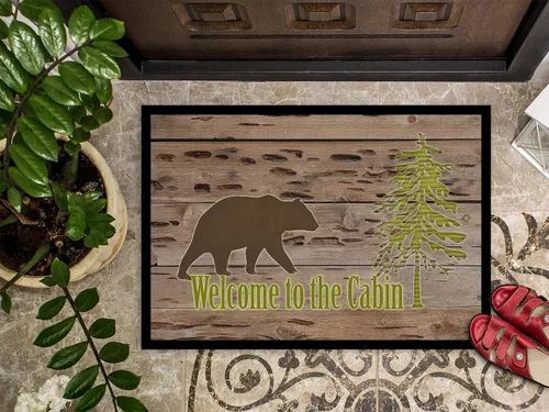 Miniatura 3 de Caroline's Treasures SB3081JMAT - Felpudo de bienvenida a la cabina, 24 x 36 pulgadas, para interiores y exteriores, para entrada, antideslizante