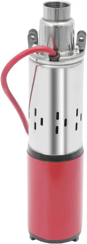 Miniatura 7 de Bomba sumergible de pozo profundo, bomba de agua de acero inoxidable de 12 V 180 W CC, flujo de 6.6 GPM, elevación de 82 pies, para riego de ranchos