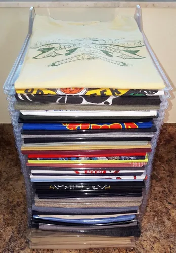 Miniatura 2 de Sistema organizador de ropas EZSTAX, organizador para cajones, closet, oficina, escritorio, archivo, gabinete, sistema de organización para ropas.