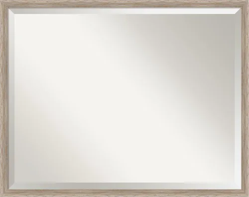 Miniatura 14 de Amanti Art Espejo de pared, espejo de marco de madera blanca lavada para decoración de pared o uso como espejo de baño para sobre el fregadero