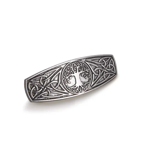 Miniatura 8 de TEAMER Moda vintage nudo celta clip de pelo pasadores de metal accesorios para el cabello patrón grabado headwear styling para las mujeres Águila