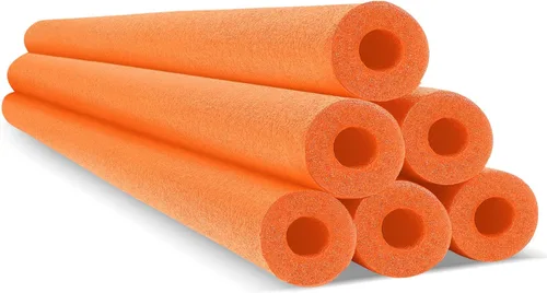 Miniatura 7 de Hanaive 6 paquetes de fideos de piscina, tubo de espuma flotante para natación de 52 pulgadas, fideos huecos a granel, flotadores resistentes