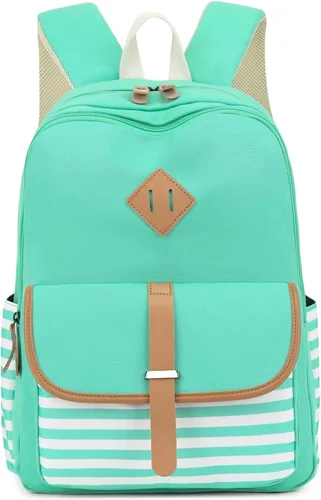 Miniatura 10 de Leaper - mochila escolar para niñas, mochila informal, bolsa de viaje con bolsillos laterales