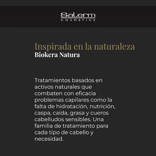 Miniatura 5 de Salerm Biokera Natura Champú Hidratante, 36 onzas / 33.8 fl oz