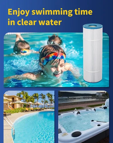 Miniatura 6 de ZOTEE PCC80-PAK4 Cartucho de filtro de repuesto para piscina PCC80, C-7470, PLFPCC80, Darlly 70804, Clean and Clear Plus 320, Filbur FC-1976, filtro