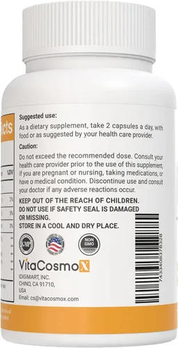 Miniatura 2 de Aceite de pescado omega-3 de 1560 mg, triple fuerza EPA y DHA, 120 cápsulas blandas, 60 porciones, sin gluten, sin OMG y apto para vegetarianos