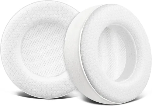 Miniatura 10 de SOULWIT Almohadillas de repuesto para auriculares Corsair Virtuoso RGB Wireless XT SE, almohadillas con tela de malla, espuma de aislamiento de Negro
