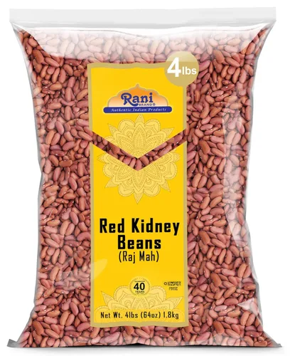 Miniatura 15 de Rani Black Eyed Peas, Guisantes de Carita Secos (Lobhia) 400oz (25lbs) 11.36kg Caja a Granel ~ Completamente Natural Vegano Kosher Apto