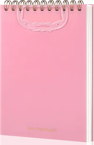 Miniatura 9 de Yoment Steno - Paquete de 3 cuadernos en espiral de 6 x 9 pulgadas, 80 hojas (160 páginas), cuaderno espiral encuadernado en la parte superior