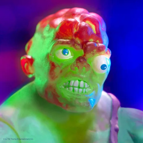 Miniatura 6 de Super7 Toxic Crusader Ultimates: figura de acción de Toxie de rabia roja radiactiva, multicolor