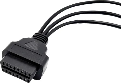 Miniatura 5 de 1 unids 3 en 1 OBD2 Cable de diagnóstico de 16 pines OBD2 adaptador a 3/4/6 pin herramienta de escáner de cable compatible con Yamaha Moto Guzzi