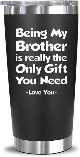 NewEleven Regalos divertidos para hermano, el mejor regalo de cumpleaños para grandes, hermanos, cuñados, divertidos regalos de broma para hombres