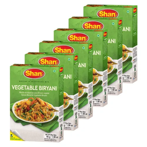 Miniatura 341 de Shan Korma Recipe and Seasoning Mix 1.76 oz (50g) - Spice Powder for Traditional Meat in Yogurt Sauce - Suitable for Vegetarians - Airtight Bag in a