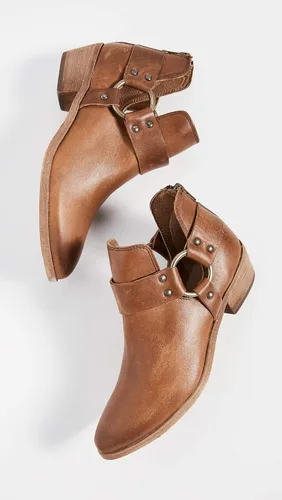 Miniatura 5 de Frye Ray Harness - Botines con cremallera trasera para mujer, Marrón, AD TEMPLATE