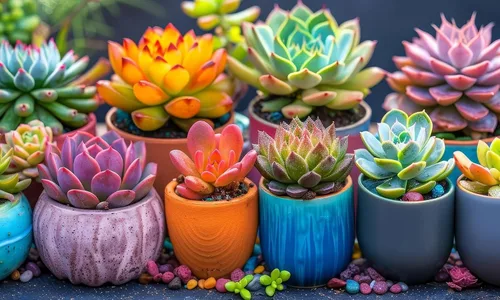 Miniatura 2 de Mezcla de 30 semillas de cactus suculentas: cultiva un jardín o colección diversa de cactus