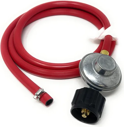 MI MADOL IMPORTS, LLC MADOL Regulador de propano de baja presión y kit de conexión de manguera [949-019] para parrilla de gas LP/LPG, calentador y