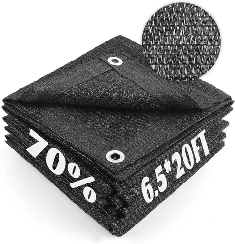 Miniatura 98 de Cool Area Lona de malla con ojales para cubierta de plantas, toldo de patio de 10 x 20 pies, para jardín, pérgola, invernadero, coche, granero, 55%