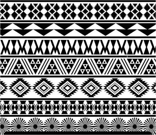 Miniatura 22 de HTV con estampado de día en blanco y negro (19.66 x 36 pulgadas), pata de gallo