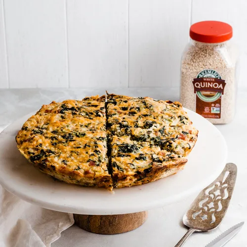 Miniatura 6 de RiceSelect Quinoa blanca, grano entero, sin gluten, sin OMG, 22 onzas (paquete de 4 frascos)