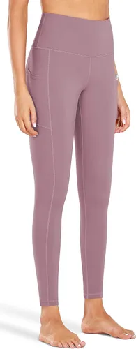 Miniatura 2 de Fengbay Pantalones de yoga de cintura alta, pantalones de yoga con bolsillo, control de abdomen, entrenamiento, correr, leggings de yoga elásticos