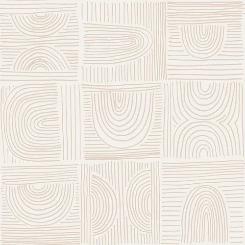 VEELIKE Papel tapiz geométrico retro para despegar y pegar, papel tapiz geométrico bohemio para baño, dormitorio, 17.7 x 118 pulgadas, papel tapiz