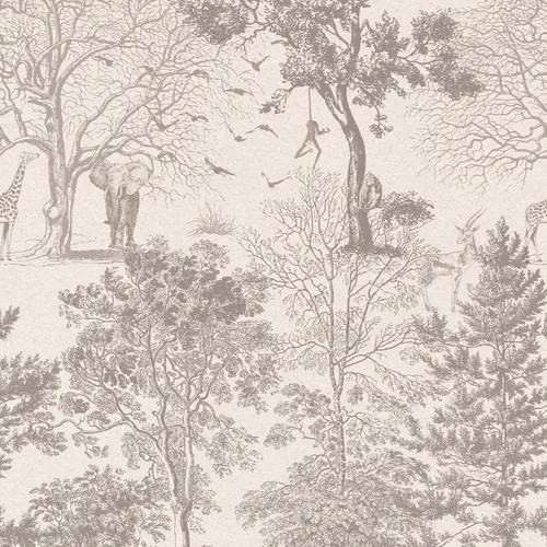 Miniatura 10 de Mural de baño impermeable para pegar y despegar y pegar en el bosque de la selva de árbol, azul pavo real, 17.7 pulgadas x 6.6 pies