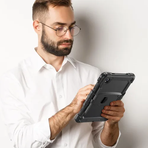 Miniatura 7 de HXCASEAC Funda para Lenovo Idea Tab 11, Tab M11/K11 (TB336FU/TB330FU), diseño a prueba de golpes, protector de pantalla, soporte integrado, soporte
