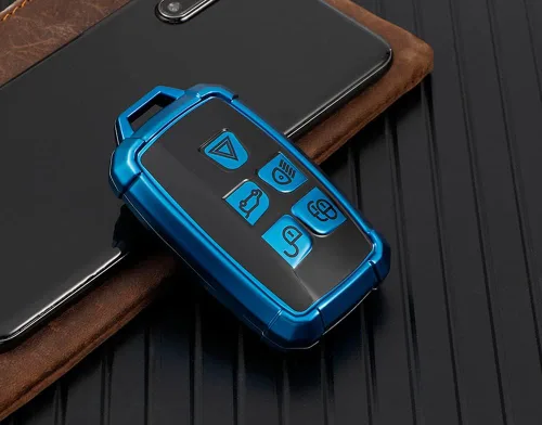Miniatura 4 de SANRILY Funda para llave Land Rover, Azul / Patchwork, M