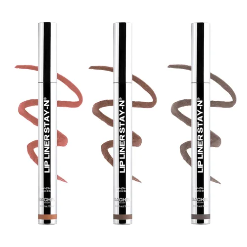 Miniatura 20 de Sacheu Lip Liner STAY-N Peel Off Lip Stain — Tinte labial impermeable de larga duración con ácido hialurónico y vitamina E — Acabado mate a prueba