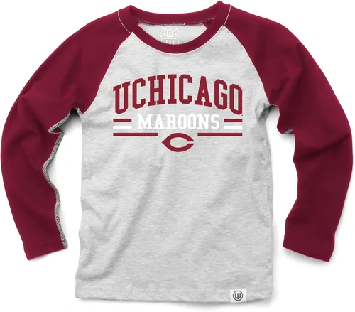 Miniatura 63 de Wes and Willy NCAA playera raglán de manga larga para niños