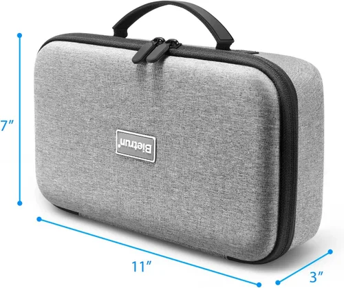 Miniatura 5 de Bietrun Estuche de almacenamiento de micrófono portátil para micrófonos inalámbricos WXM 02/WXM 04/WXM 19/WXM19A/WXM 21, funda de almacenamiento