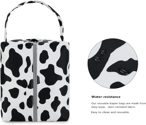 Miniatura 3 de Bolsas húmedas para pañales de tela para bebé, bolsa de pañales impermeable para colgar cápsulas, reutilizable, lavable para cochecito de bebé
