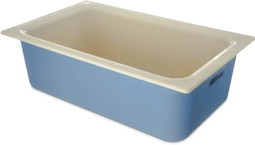 Carlisle Coldmaster CoolCheck contenedor de alimentos refrigerante que cambia de color, Talla full, Blanco, 1