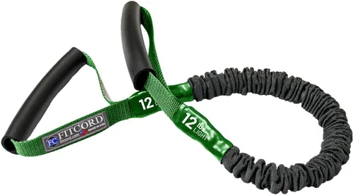 Miniatura 3 de Mini bandas FitCord - Bandas de resistencia cortas con asas de FitCord ofrecidas en 3 libras a 55 libras de resistencia y fabricadas en Estados