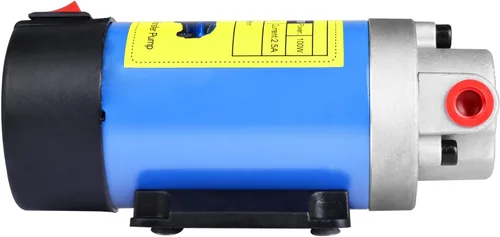 Miniatura 8 de Bomba extractora de aceite 12V 100W, bomba de transferencia y cambio de aceite del motor, bomba de engranajes eléctrica autocebante portátil Bomba