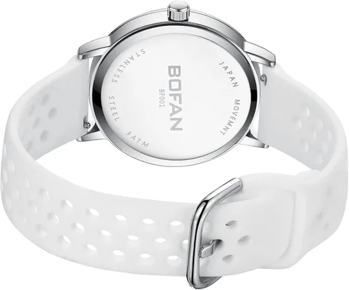 Miniatura 3 de BOFAN Reloj de enfermera para enfermeras, profesionales médicos, estudiantes, médicos con varios colores médicos, esfera fácil de leer, segunda mano