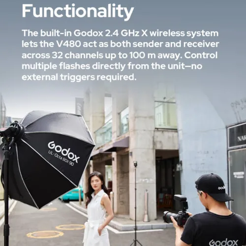 Miniatura 7 de Godox V480 Flash para Canon