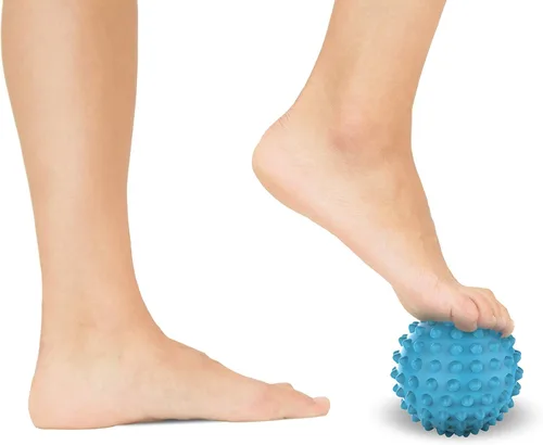 Miniatura 2 de Bola de masaje con pinchos, bola de masaje de pies, bola de punto de gatillo, masajeador de bola de fascitis plantar, terapia física, herramientas