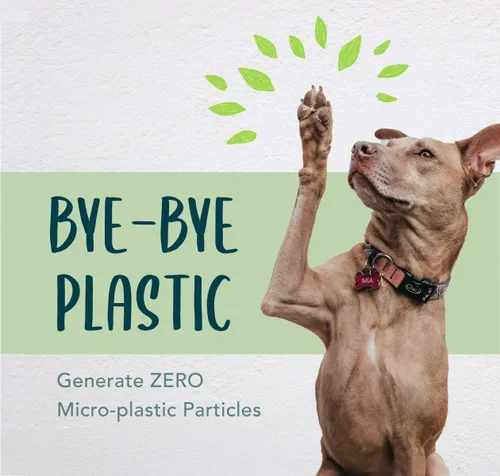 Miniatura 6 de 60 bolsas compostables para excrementos de perro, extragruesas, a prueba de fugas, sin perfume, ecológicas, 9 x 13 pulgadas