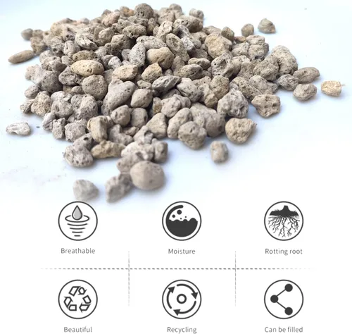 Miniatura 5 de Piedra pómez hortícola para plantas tamizada profesional (12 cuartos de galón, 1/2 pulgada)