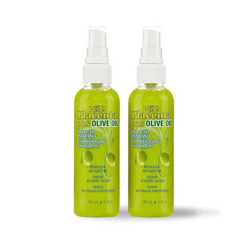 Miniatura 7 de HNP Tratamiento acondicionador sin enjuague de placenta con aceite de oliva, 5 onzas