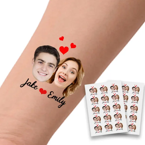 Miniatura 33 de Tatuajes temporales personalizados para fiestas, tatuajes divertidos de cerveza, regalo de cumpleaños para adultos, amigas, mujeres y hombres