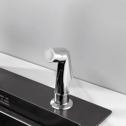 Miniatura 5 de Reemplazo del rociador de fregadero de cocina para Moen 136103C 136103SL, cabezal rociador lateral de cocina y conjunto de manguera (cromado)